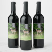Étiquette Pour Bouteilles De Vin Cute Deer (Bouteilles)