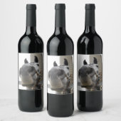 Étiquette Pour Bouteilles De Vin Cute Horse Fermer (Bouteilles)