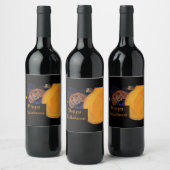 ÉTIQUETTE POUR BOUTEILLES DE VIN DACHSHING (Bouteilles)