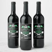 Étiquette Pour Bouteilles De Vin Darts - Ministère Des Darts (Bouteilles)