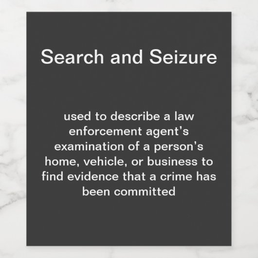 Étiquette Pour Bouteilles De Vin Définitions des lois (Étiquettes simples)