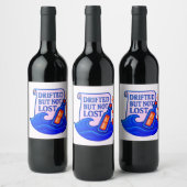 Étiquette Pour Bouteilles De Vin Dérive mais pas perdu Message dans une bouteille (Bouteilles)