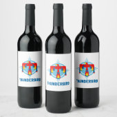Étiquette Pour Bouteilles De Vin Design Thunderbird (Bouteilles)