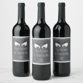 Étiquette Pour Bouteilles De Vin Dessin éffrayant Ghosts Ghoul Eyes (Bouteilles)