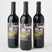 Étiquette Pour Bouteilles De Vin Dimensions de curiosité (Bouteilles)