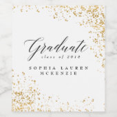 ÉTIQUETTE POUR BOUTEILLES DE VIN DIPLÔMÉ ÉLÉGANT ET MODERNE (Étiquettes simples)