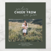 Étiquette Pour Bouteilles De Vin distance du script envoi de la réception d'ici (Étiquettes simples)