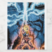 Étiquette Pour Bouteilles De Vin DogeCoin He-Man Masters of the Universe Wine (Étiquettes simples)