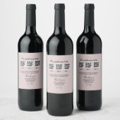 Étiquette Pour Bouteilles De Vin Donation Collection conseil pot ajouter votre q r  (Bouteilles)