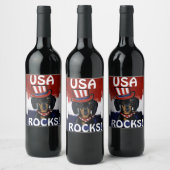 ÉTIQUETTE POUR BOUTEILLES DE VIN DOXIE (Bouteilles)
