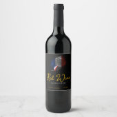 Étiquette Pour Bouteilles De Vin Drapeau français (Devant)