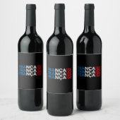 Étiquette Pour Bouteilles De Vin Drapeau français (Bouteilles)