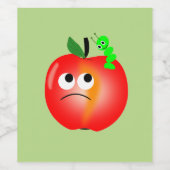 Étiquette Pour Bouteilles De Vin Drôle (Étiquettes simples)