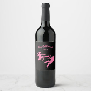 Étiquette Pour Bouteilles De Vin Drôle Divorce Sympathy Dons