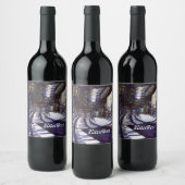 Étiquette Pour Bouteilles De Vin Dusting the Piano (Bouteilles)