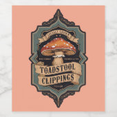 Étiquette Pour Bouteilles De Vin Écran de tabouret (Étiquettes simples)