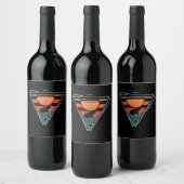 Étiquette Pour Bouteilles De Vin EDM Synthwave Venin Frog 80 (Bouteilles)