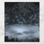 Étiquette Pour Bouteilles De Vin Effacement brillant (Étiquettes simples)