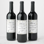 Étiquette Pour Bouteilles De Vin Élégant ensemble d'étiquettes de bouteille de vin  (Bouteilles)