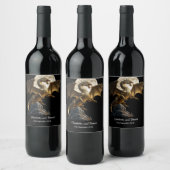 Étiquette Pour Bouteilles De Vin Élevage de dragon de fer (Bouteilles)