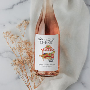 Étiquette Pour Bouteilles De Vin Elle n'est pas au marché