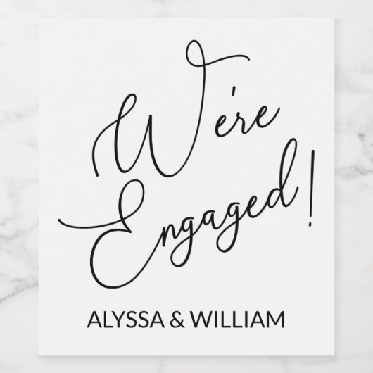 Étiquette Pour Bouteilles De Vin Ensemble de produits (Étiquettes simples)