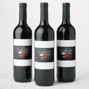 Étiquette Pour Bouteilles De Vin Ensemble d'étiquettes de nourriture et de boisson