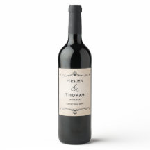 Ensemble d'étiquettes de nourriture et de boissons