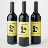 Étiquette Pour Bouteilles De Vin Épouseras-tu Moi (Bouteilles)