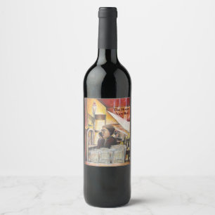 Étiquette Pour Bouteilles De Vin Équivalent lumineux des émotions passionnées