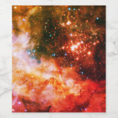 Étiquette Pour Bouteilles De Vin Espace (Étiquettes simples)