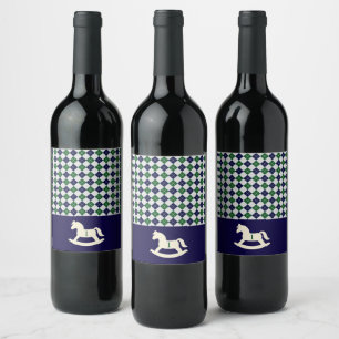 Étiquette Pour Bouteilles De Vin Étiquette de boisson pour 1er anniversaire Rocking