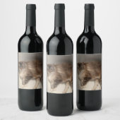 Étiquette Pour Bouteilles De Vin Étiquette de bouteille de chat (Bouteilles)