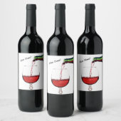 Étiquette Pour Bouteilles De Vin Étiquette de bouteille de vin (Bouteilles)