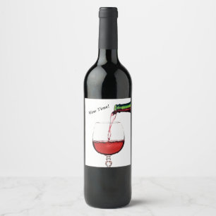 Étiquette Pour Bouteilles De Vin Étiquette de bouteille de vin