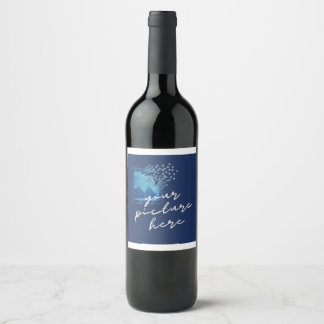 Étiquette Pour Bouteilles De Vin Étiquette de bouteille de vin (8,9 cm x 10,2 cm)