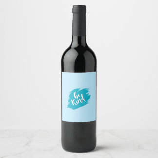 Étiquette Pour Bouteilles De Vin Étiquette de bouteille de vin bleue mignonne
