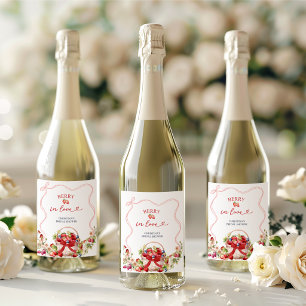 Étiquette Pour Bouteilles De Vin Étiquette de bouteille de vin Coquette Berry in Lo