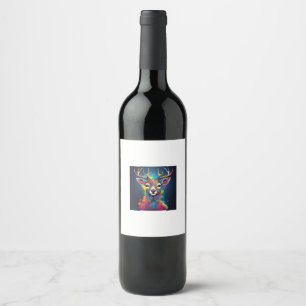 Étiquette Pour Bouteilles De Vin Étiquette de Bouteille de Vin - L'illustration Col