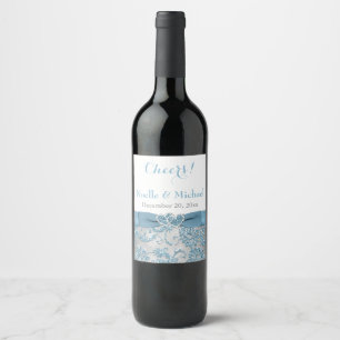 Étiquette Pour Bouteilles De Vin Étiquette de bouteilles de vin   Winter Wonderland