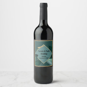 Étiquette Pour Bouteilles De Vin Étiquette de nourriture et de boissons ensemble Pe