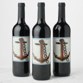 Étiquette Pour Bouteilles De Vin Étiquette de vin Anchor (Bouteilles)