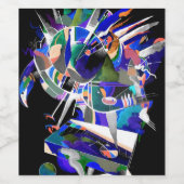 Étiquette Pour Bouteilles De Vin Étiquette de vin d'aigle (Étiquettes simples)