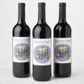 Étiquette Pour Bouteilles De Vin Étiquette de vin de Nawlins (Bouteilles)