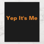 Étiquette Pour Bouteilles De Vin Étiquette de vin noir (Étiquettes simples)