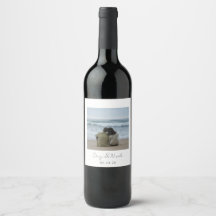 Étiquette de vin personnalisée avec photo