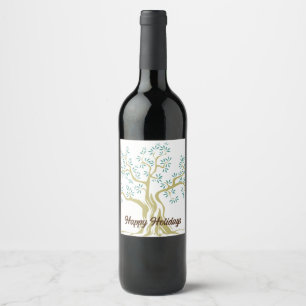 Étiquette Pour Bouteilles De Vin Étiquette de vin personnalisée d'Olivier - Rustiqu