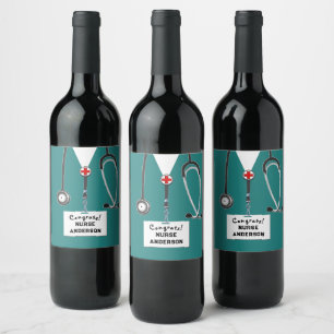 Étiquette Pour Bouteilles De Vin Étiquette de vin pour la remise des diplômes des i