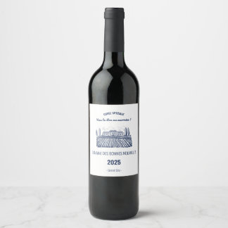 Étiquette Pour Bouteilles De Vin Etiquettes pour annonce de grossesse 