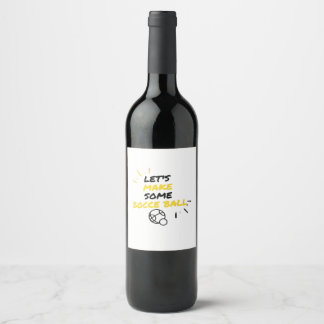 Étiquette Pour Bouteilles De Vin Fabricants de sport de boules de bocce